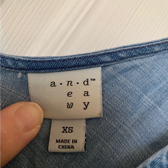 Sleeveless Denim Jumpsuit from target - Picture 3 of 3